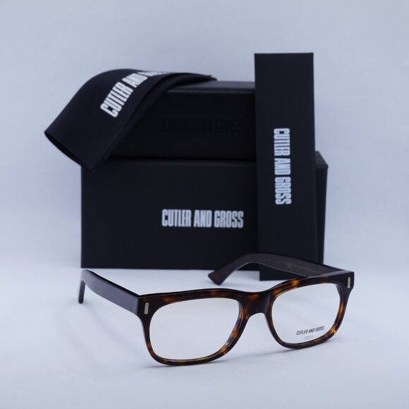 Final Price! Cutler and Gross CGOP136258 002 Havana Eyeglasses 58mm - Picture 3 of 8